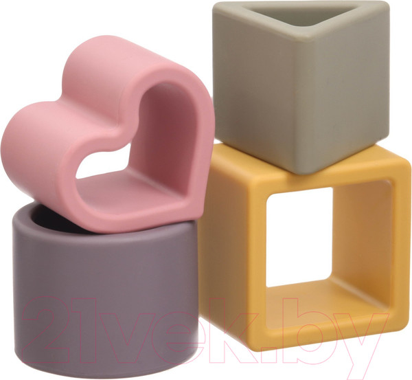 Изображение товара Сортер Mum&Baby Изучаем фигуры / 9912632 (бежевый)