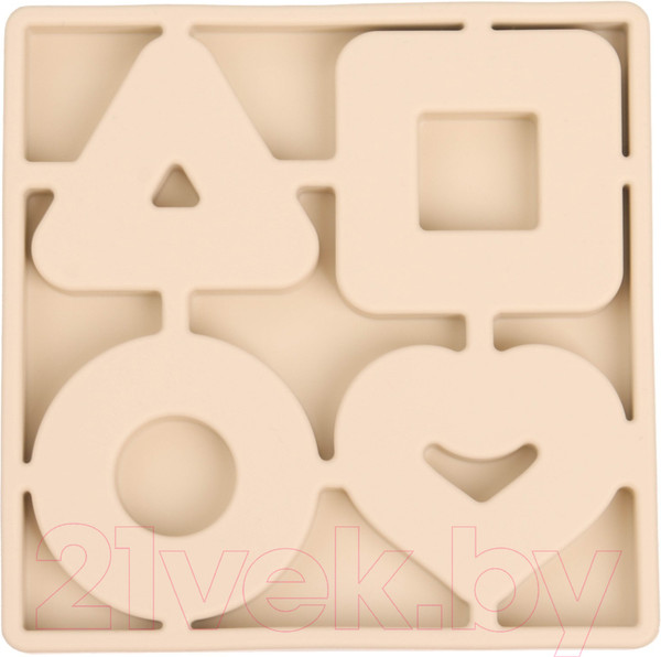 Изображение товара Сортер Mum&Baby Изучаем фигуры / 9912632 (бежевый)