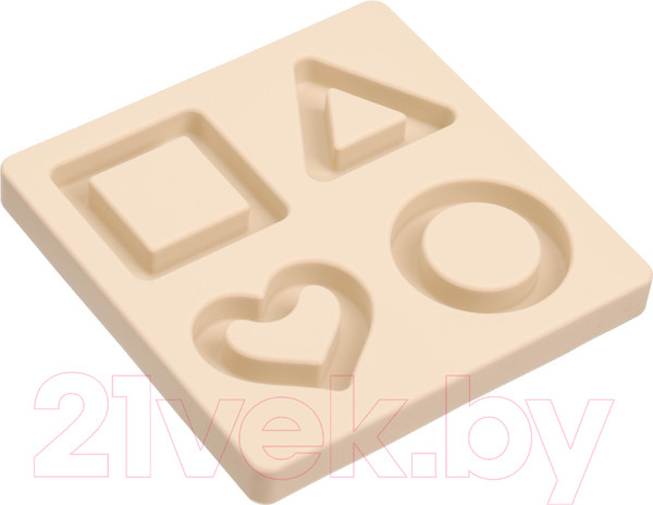 Изображение товара Сортер Mum&Baby Изучаем фигуры / 9912632 (бежевый)