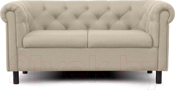 Изображение товара Диван Brioli Винчестер двухместный (J2/бежевый)