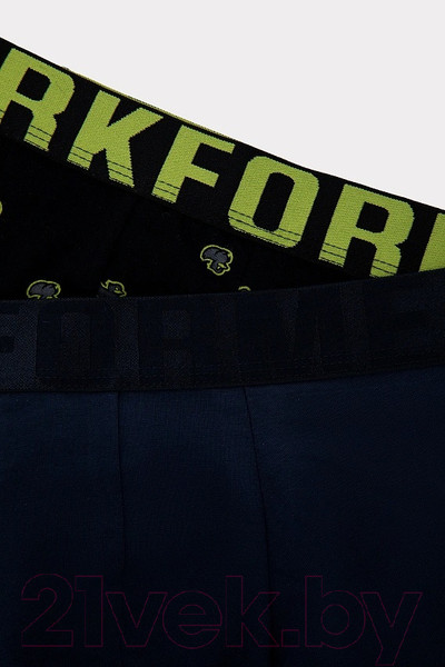 Изображение товара Комплект мужских трусов Mark Formelle 411215-2 (р.94-104, утки на черном/море)