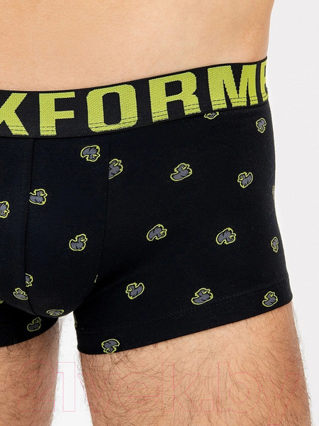 Изображение товара Комплект мужских трусов Mark Formelle 411215-2 (р.94-104, утки на черном/море)