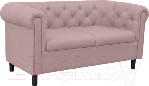 Изображение товара Диван Brioli Винчестер двухместный (J11/розовый)