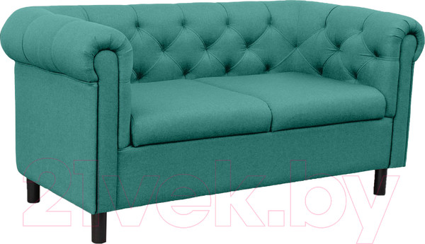 Изображение товара Диван Brioli Винчестер двухместный (J16/азур)