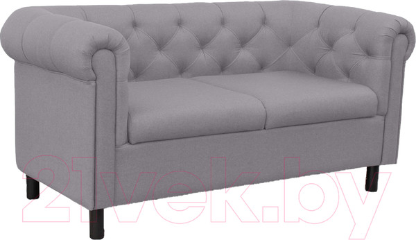 Изображение товара Диван Brioli Винчестер двухместный (J20/серый)