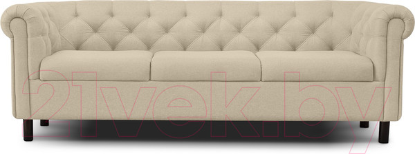 Изображение товара Диван Brioli Винчестер трехместный (J2/бежевый)