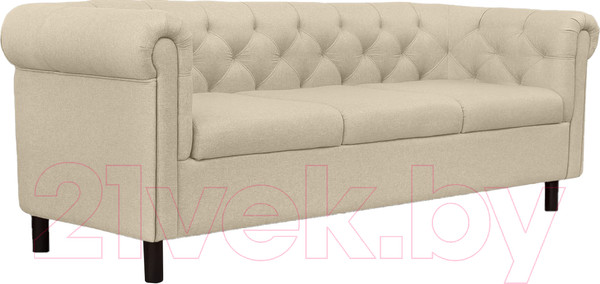 Изображение товара Диван Brioli Винчестер трехместный (J2/бежевый)