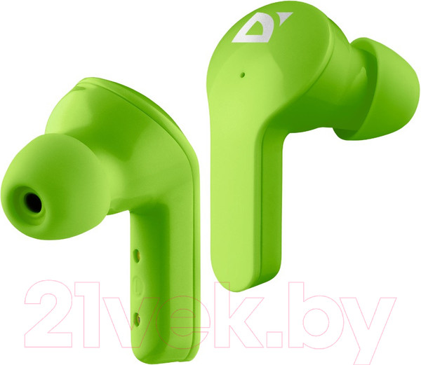 Изображение товара Беспроводные наушники Defender Twins 916 / 63917 (зеленый)