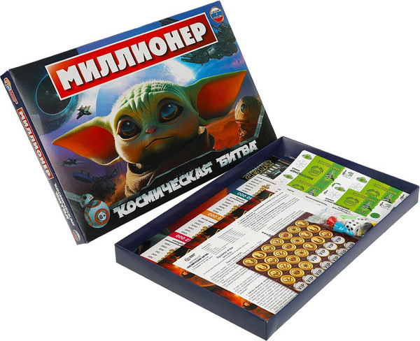 Изображение товара Настольная игра Умные игры Космическая битва. Миллионер / 4650250598244