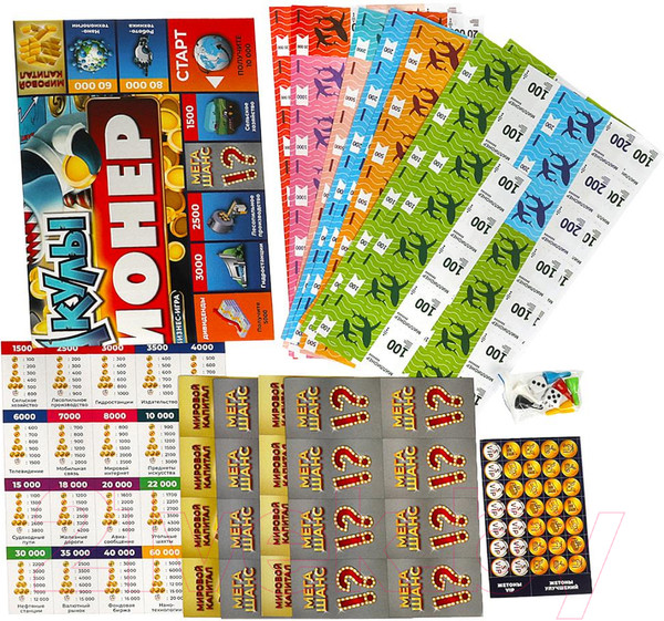 Изображение товара Настольная игра Умные игры Бизнес-акулы. Миллионер / 4650250592426