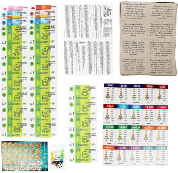 Изображение товара Настольная игра Умные игры Планета Аватария. Миллионер / 4650250598220