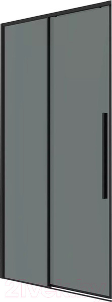 Изображение товара Душевая дверь Grossman Galaxy 90x195 / 1/2.K33.01.90.21.10 (черный матовый/тонированное стекло)