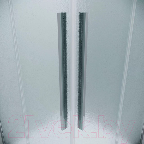Изображение товара Душевая дверь Grossman Galaxy 80x195 / 1/2.K33.01.80.10.02 (хром/шиншилла стекло)