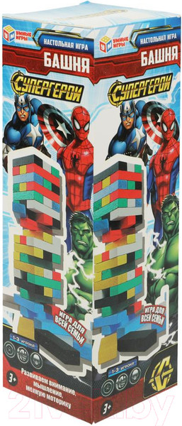 Изображение товара Настольная игра Умные игры Башня дерево / 2007K711-R9 