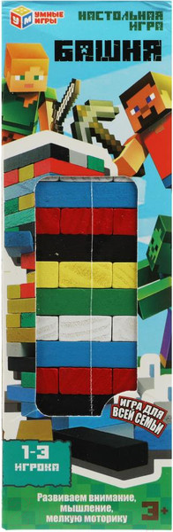 Изображение товара Настольная игра Умные игры Башня дерево / 2007K711-R6 