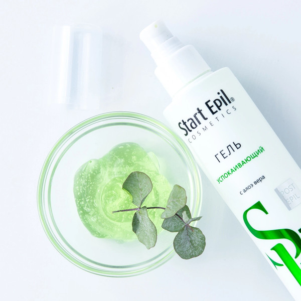 Изображение товара Гель после депиляции Aravia Start Epil Успокаивающий с Алоэ Вера (200мл)