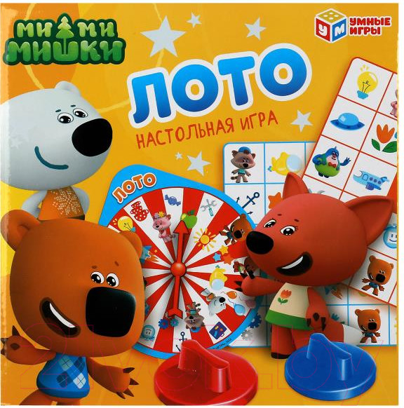 Изображение товара Развивающая игра Умные игры Ми-ми-мишки лото / B1897766-R2