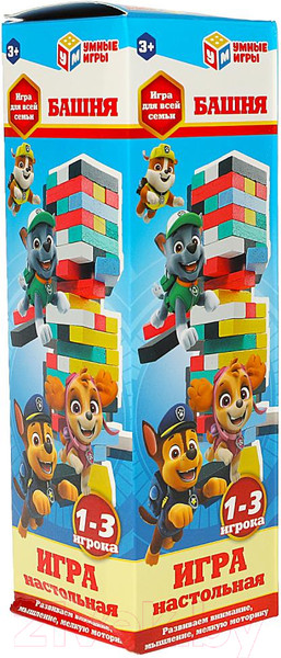 Изображение товара Настольная игра Умные игры Башня дерево / 2007K711-R7 