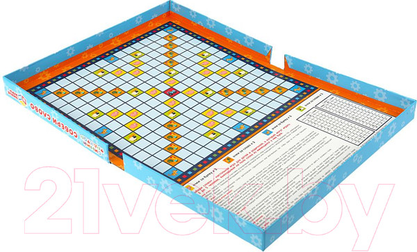 Изображение товара Настольная игра Умные игры Синий трактор. Собери слово / 4680107930774