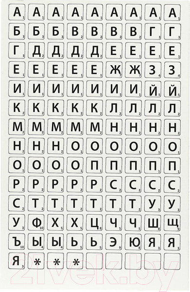 Изображение товара Настольная игра Умные игры Синий трактор. Собери слово / 4680107930774