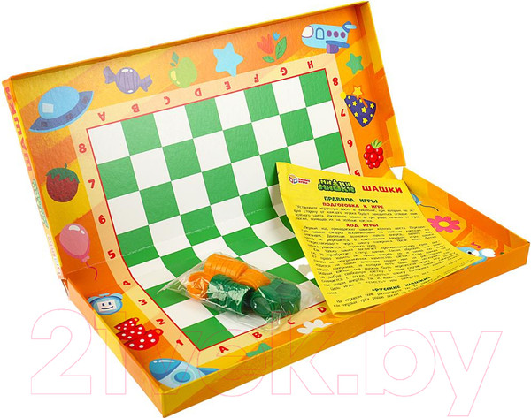 Изображение товара Шашки Умные игры Ми-ми-мишки / 4680107974433