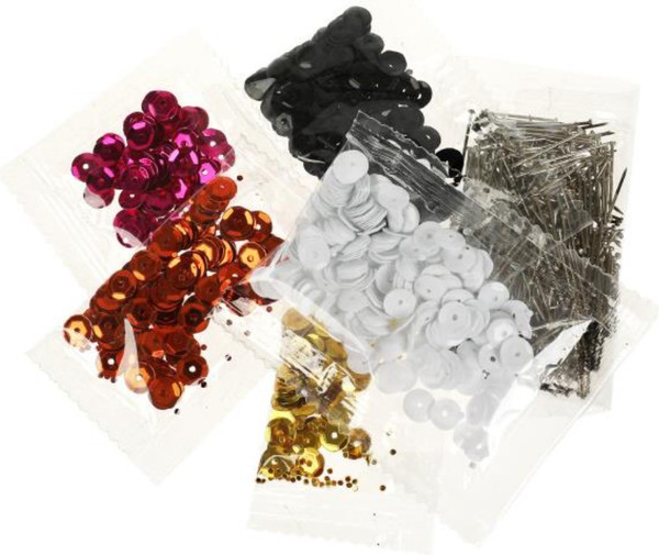 Изображение товара Набор для творчества MultiArt Пайеток с гвоздиками тигренок / SEQPIC-MA-TI 