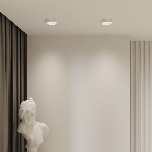 Изображение товара Точечный светильник Elektrostandard 25007/01 GU10 (белый)