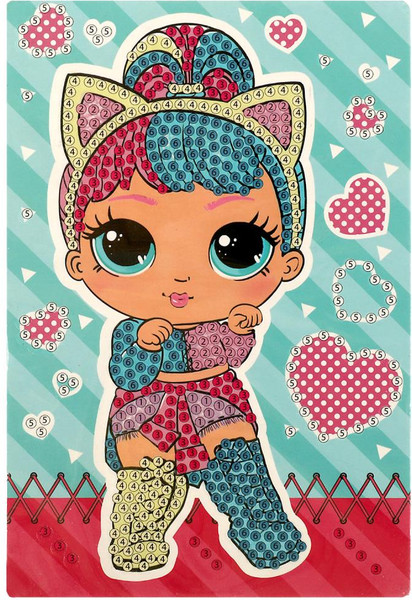 Изображение товара Набор алмазной вышивки MultiArt Куколки модницы / AM10X15-LO