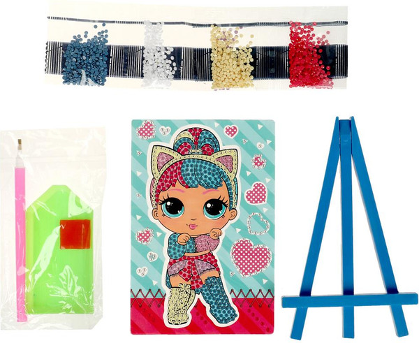 Изображение товара Набор алмазной вышивки MultiArt Куколки модницы / AM10X15-LO