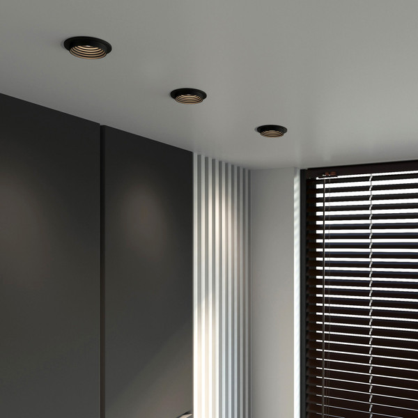 Изображение товара Точечный светильник Elektrostandard 25007/01 GU10 (черный)