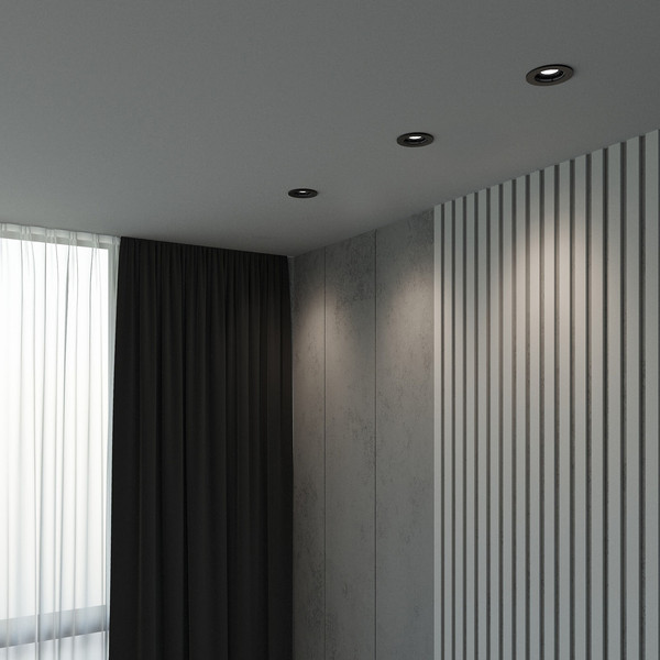 Изображение товара Точечный светильник Elektrostandard 25009/01 GU10 (черный)