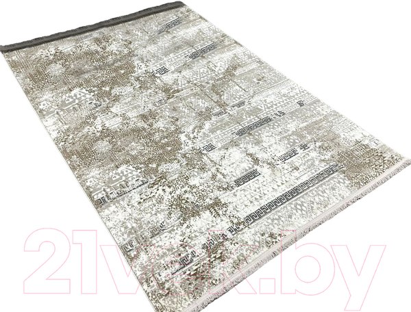 Изображение товара Коврик Radjab Carpet Валенсия Прямоугольник S031A / 10530RK (0.8x1.5, Cream/Vizon)