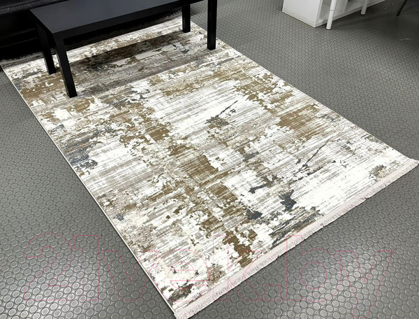 Изображение товара Ковер Radjab Carpet Валенсия Прямоугольник S043A / 10544RK (1.6x2.3, Cream/Vizon)