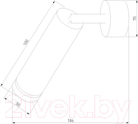 Изображение товара Спот Elektrostandard Glory SW LED MRL 1005 (черный)