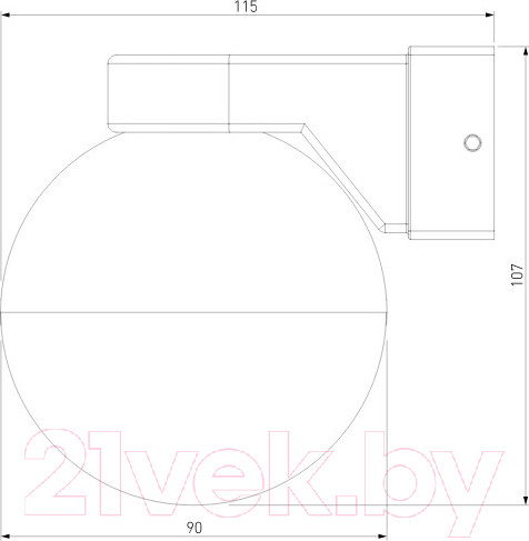 Изображение товара Бра Elektrostandard MRL 1028 (белый)