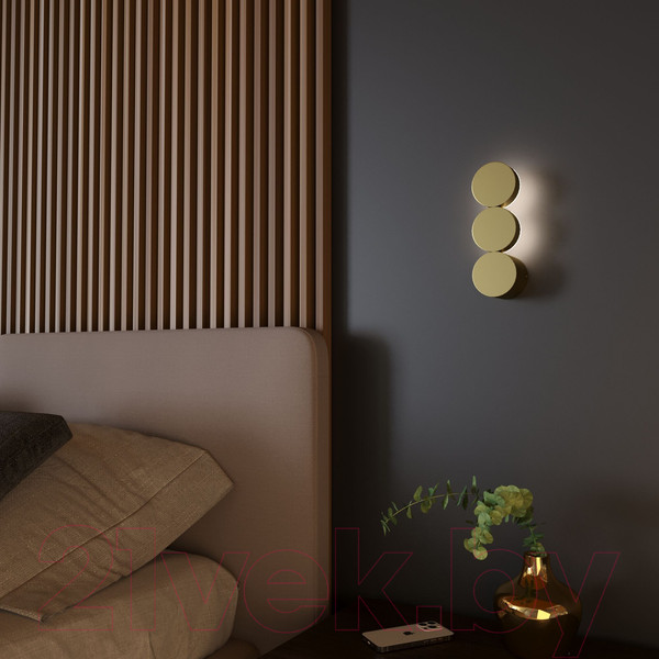 Изображение товара Бра Elektrostandard Brioni 40130/LED (золото)