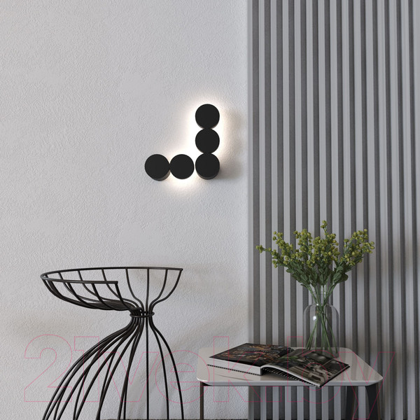 Изображение товара Бра Elektrostandard Brioni 40130/LED (черный)