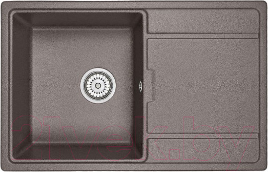 Изображение товара Мойка кухонная GRANULA GR-7804 (эспрессо)