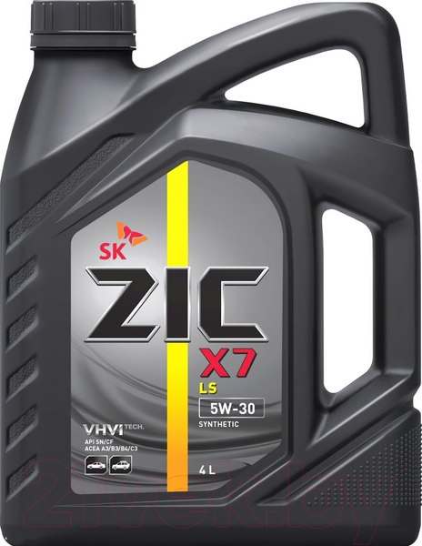 Изображение товара Моторное масло ZIC X7 LS 5W30 / 162619 (4л)