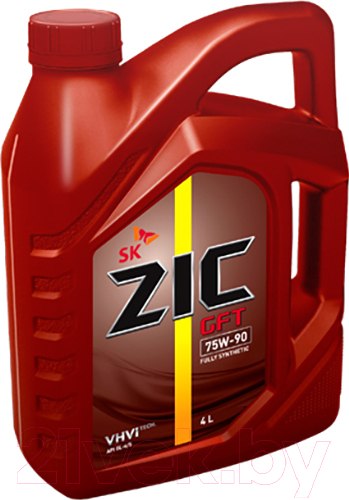 Изображение товара Трансмиссионное масло ZIC GFT 75W90 / 162629 (4л)