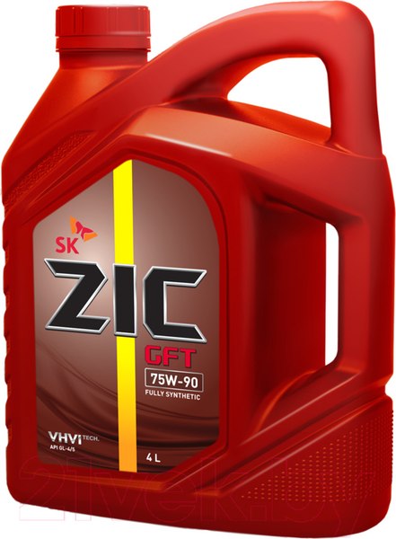 Изображение товара Трансмиссионное масло ZIC GFT 75W90 / 162629 (4л)
