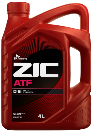 Изображение товара Трансмиссионное масло ZIC ATF Dexron 6 / 162630 (4л)