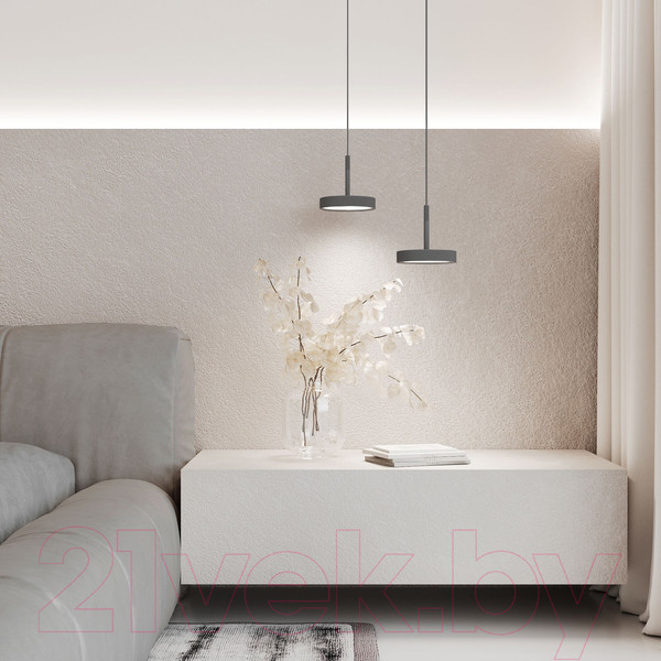 Изображение товара Потолочный светильник Elektrostandard Plate 50260 LED (графит)