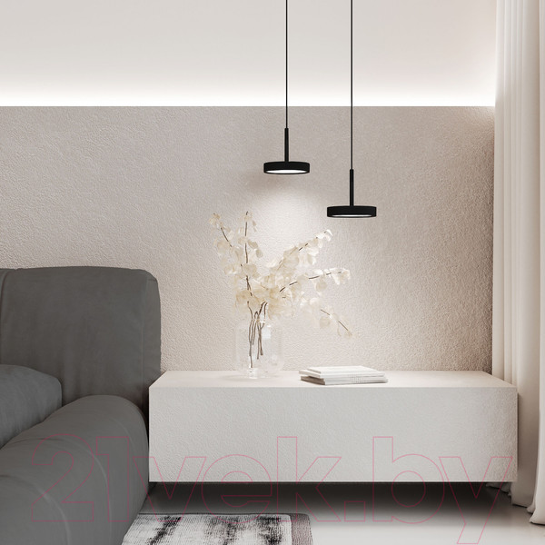 Изображение товара Потолочный светильник Elektrostandard Plate 50260 LED (черный)