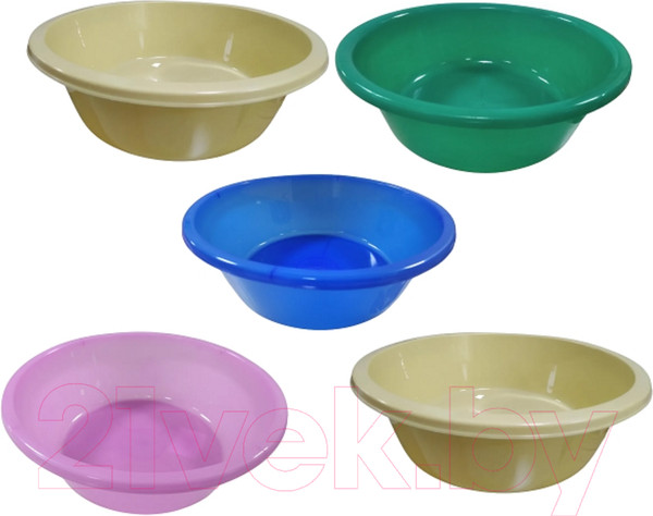 Изображение товара Набор тазов No Brand РР15-5 5л (5шт, микс)