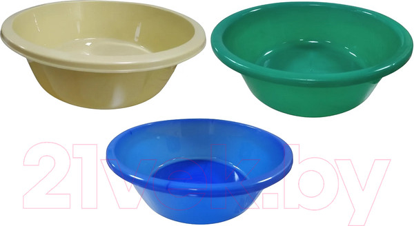 Изображение товара Набор тазов No Brand PP16-3 7л (3шт, микс)