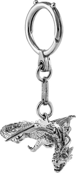 Изображение товара Брелок Кольчугинский мельхиор Дракон / КМ2290БР01