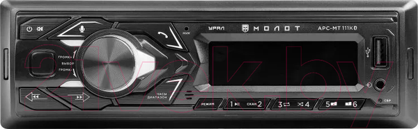 Изображение товара Автомагнитола Урал Молот АРС-МТ 111К