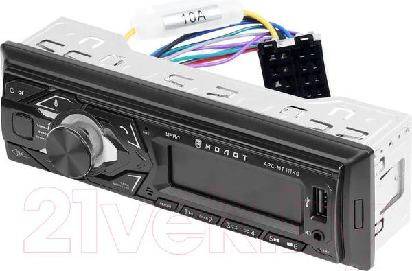 Изображение товара Автомагнитола Урал Молот АРС-МТ 111С