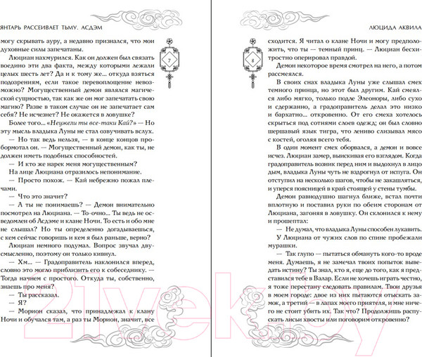 Изображение товара Книга FreeDom Янтарь рассеивает тьму. Асдэм / 9785041947774 (Аквила Л.)